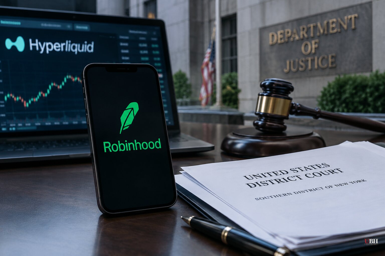 DOJ Charges Two Robinhood Engineers With Trading Hyperliquid Futures on Insider Listing Data