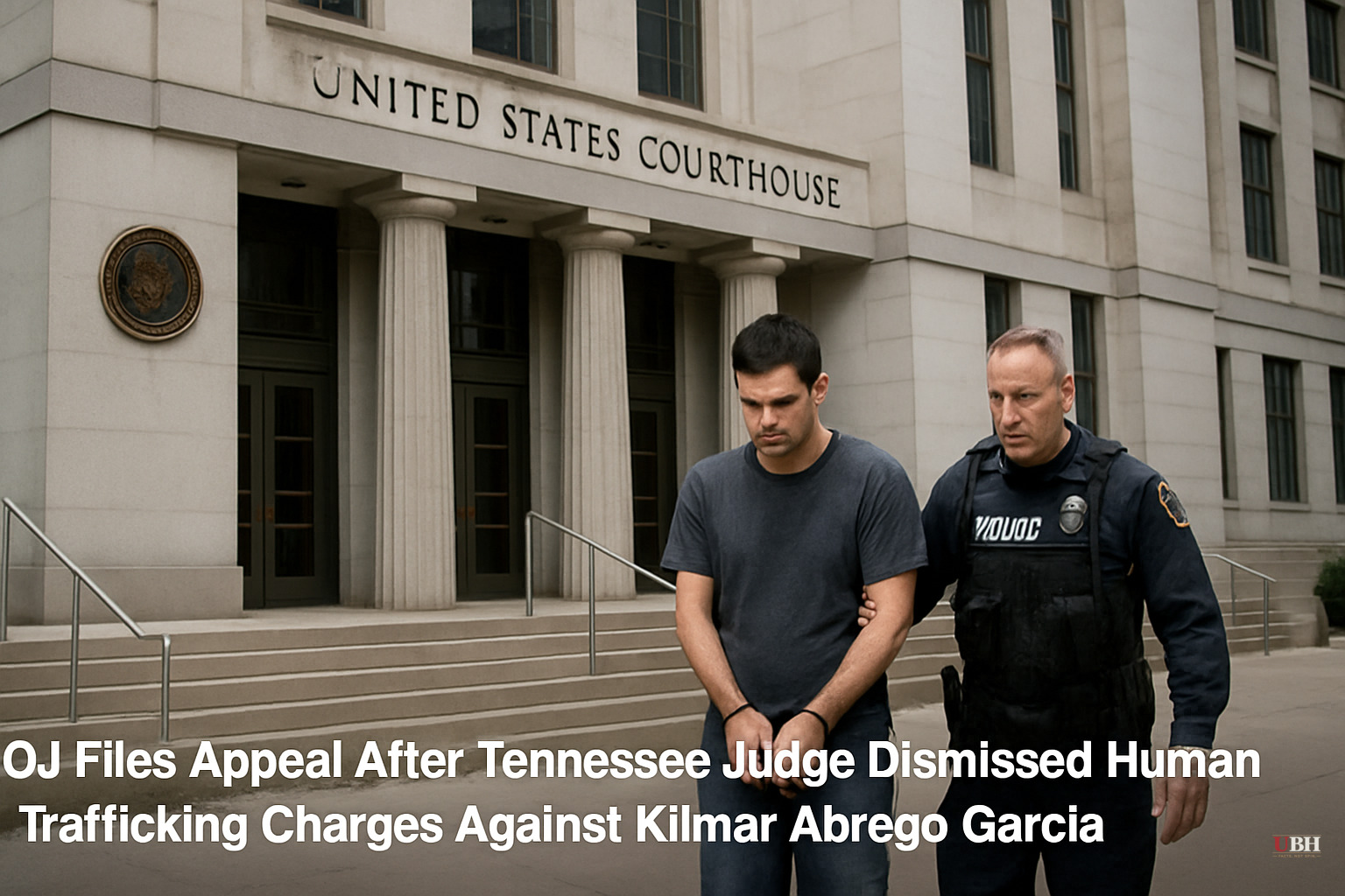 DOJ Files Appeal After Tennessee Judge Dismissed Human Trafficking Charges Against Kilmar Abrego Garcia