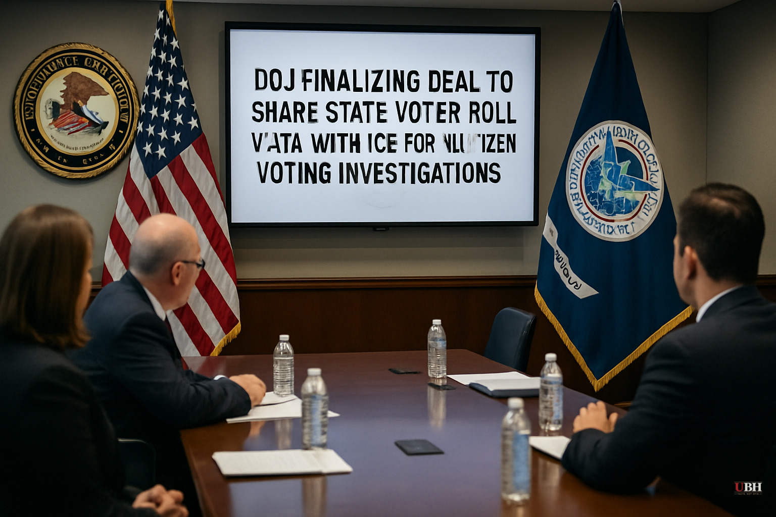 DOJ Finalizing Deal to Share State Voter Roll Data with ICE for Noncitizen Voting Investigations