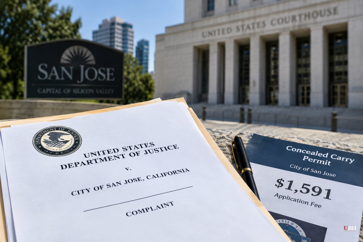 DOJ Sues San Jose Over Its $1,591 Concealed Carry Fee, Calls It Unconstitutional
