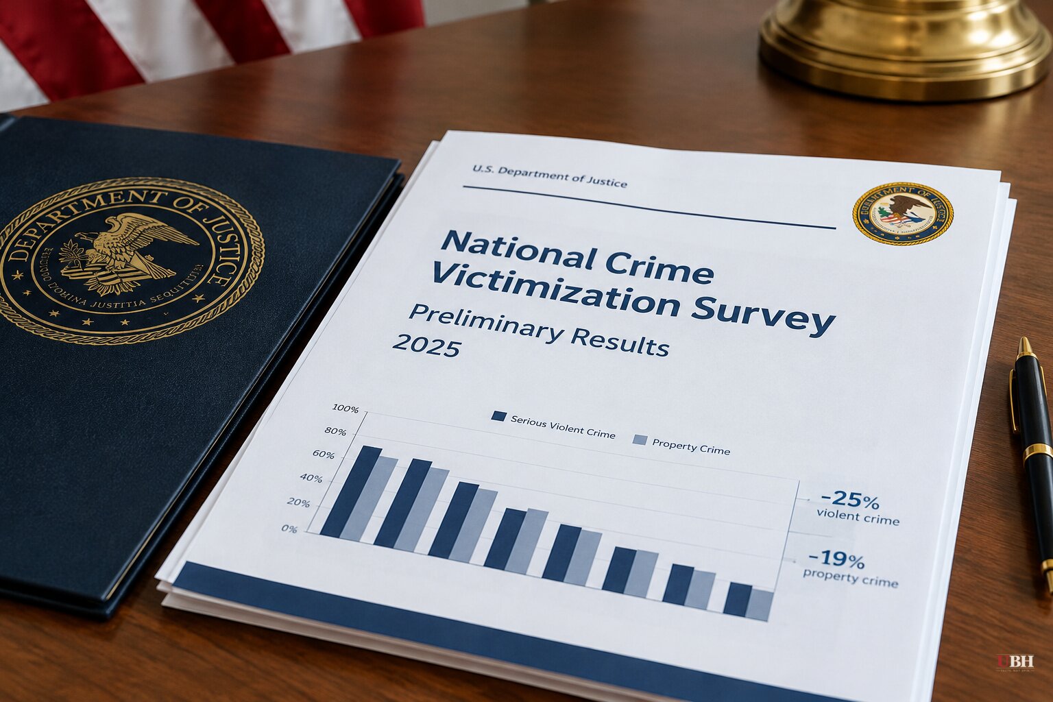 DOJ Survey: Serious Violent Crime Victimization Fell 25% in 2025, Largest One-Year Drop Since 1973