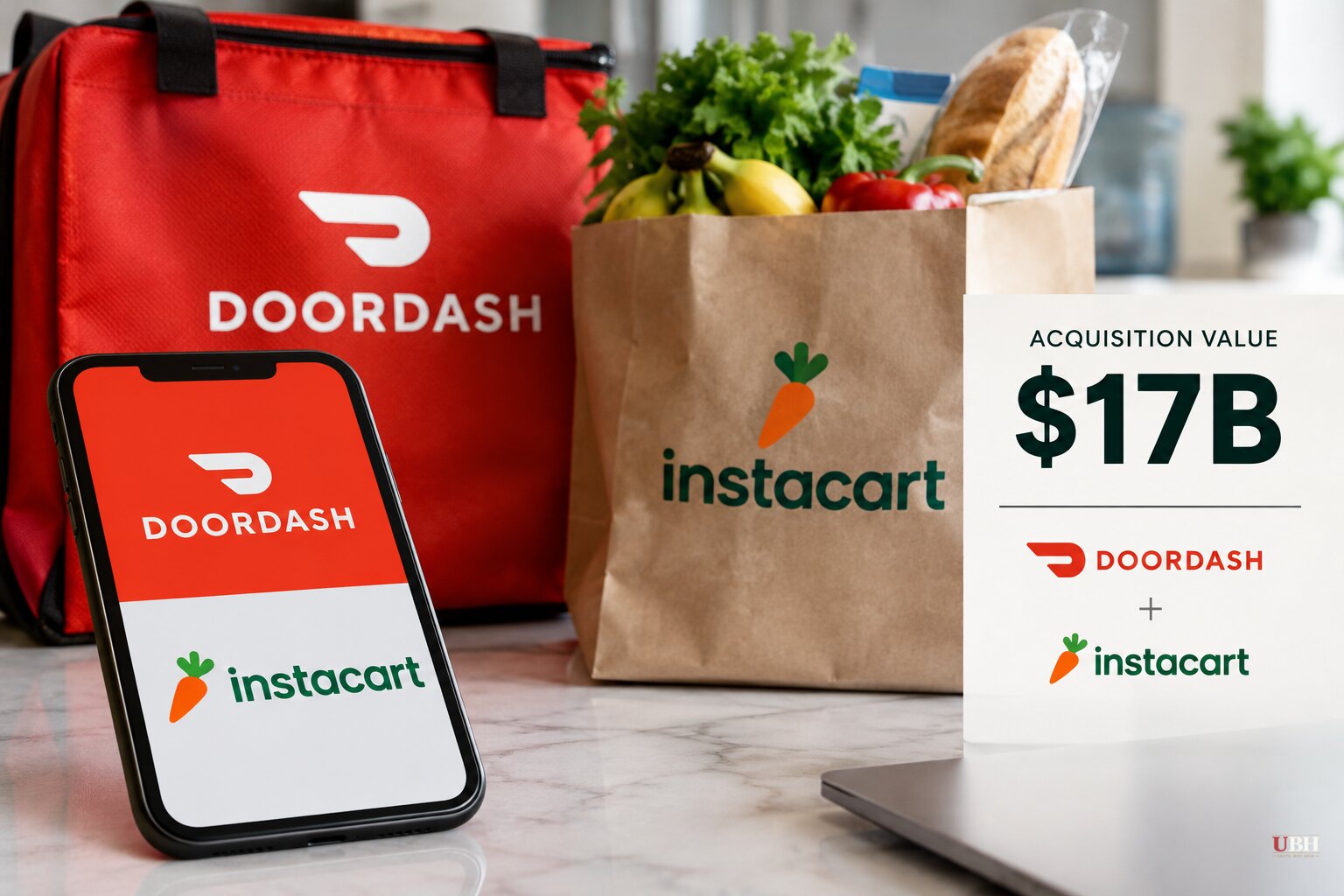 DoorDash in Advanced Talks to Buy Instacart at About $17 Billion, Sources Say, With Deal Possible This Week