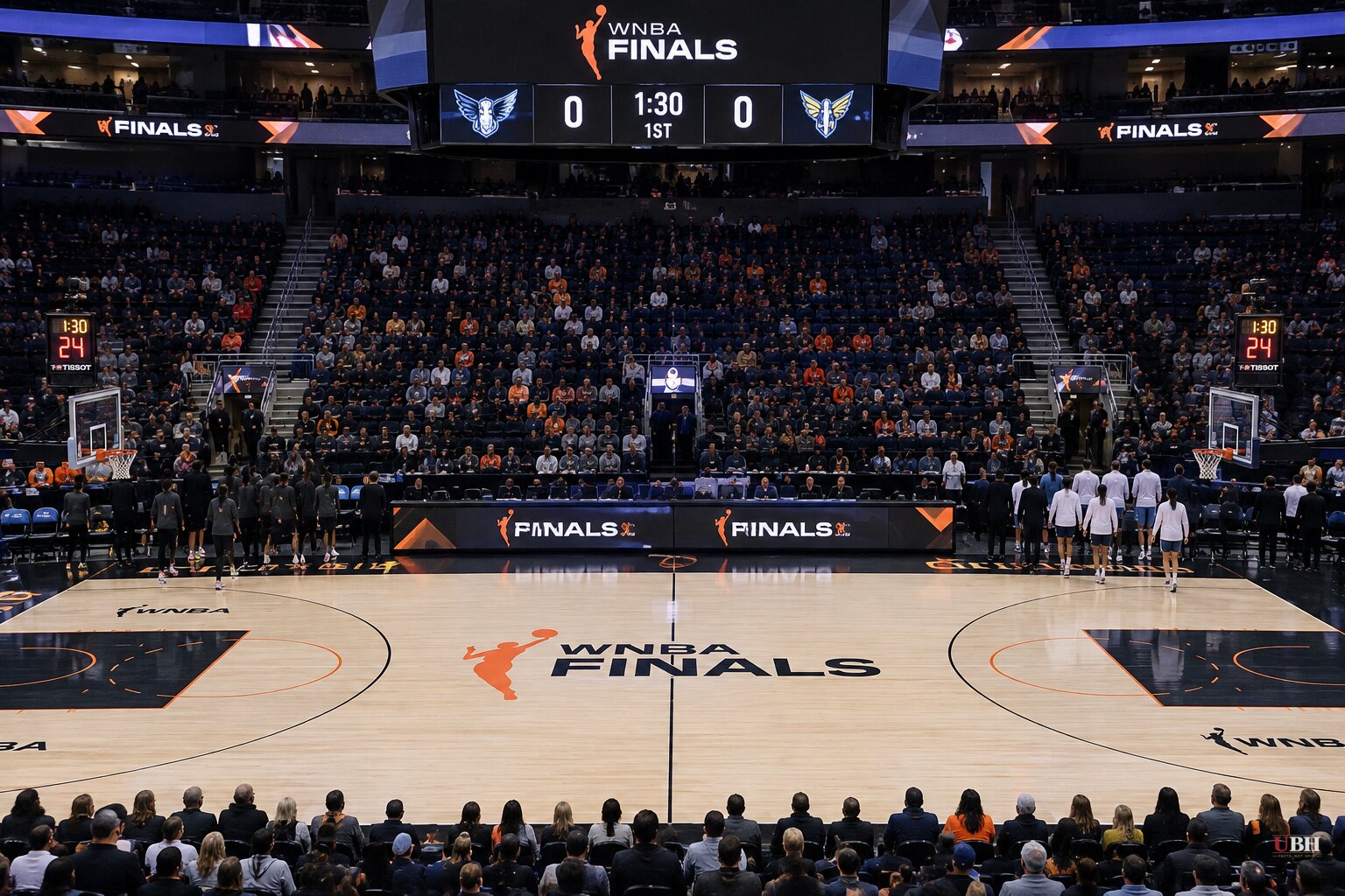 Dream and Valkyries Left Court Before WNBA Finals Anthem. League Has Not Explained.