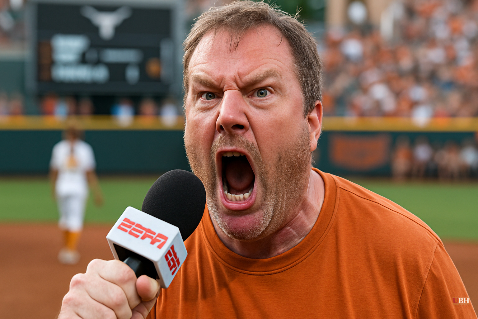 Drunk Fan Screams Obscenity Into Live ESPN Mic During Texas-Arizona State Softball Broadcast