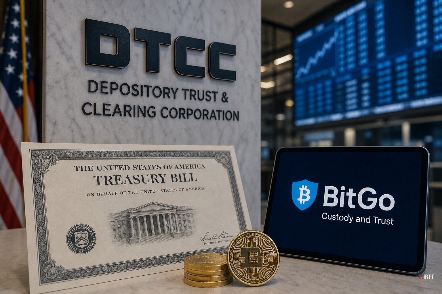 DTCC Names BitGo as Custodian for Tokenized Treasuries While Trump-Linked USD1 Stablecoin Runs on the Same Blockchain