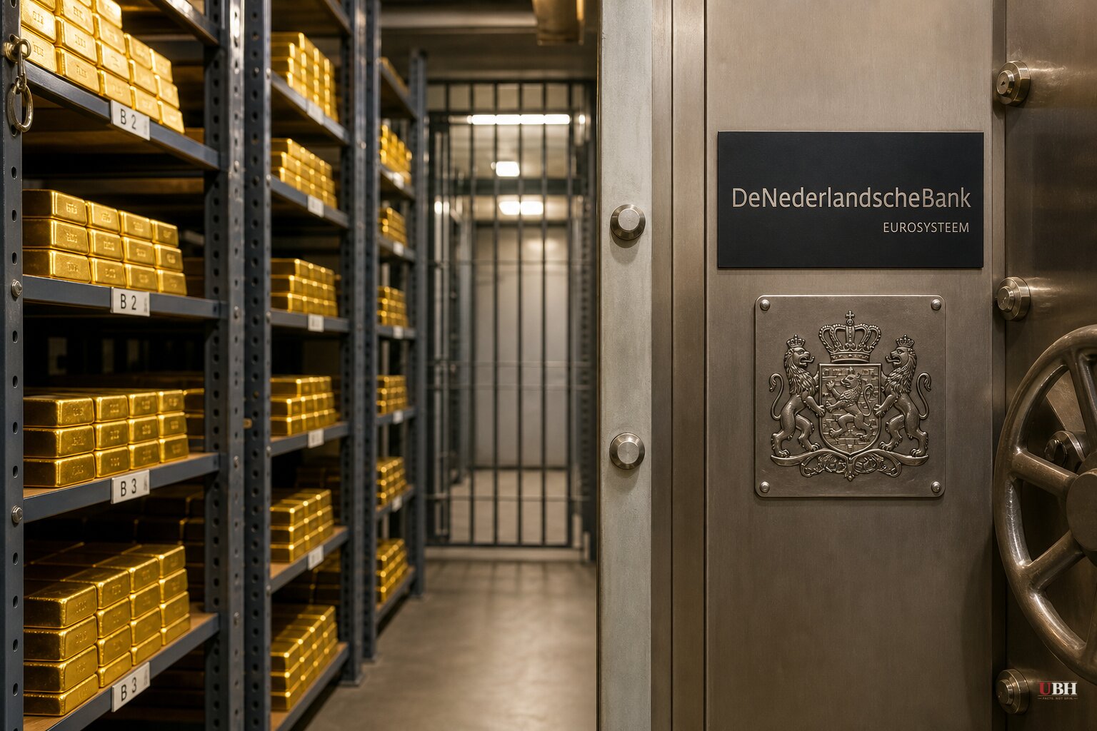 Dutch Central Bank Confirms 86-Tonne Gold Shift From US and Canada to London Since March