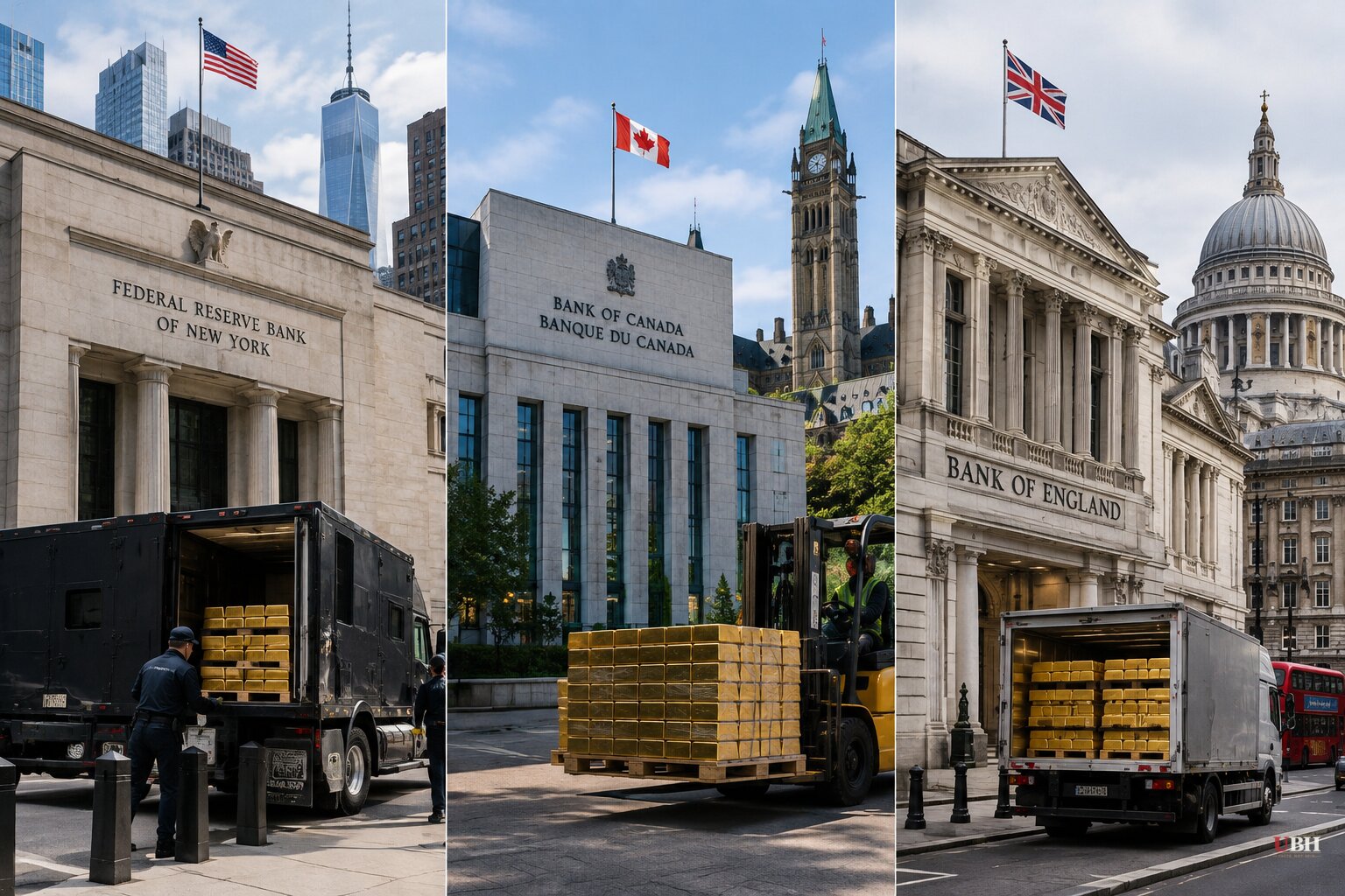 Dutch Central Bank Confirms It Shipped $12 Billion in Gold From New York and Ottawa to London