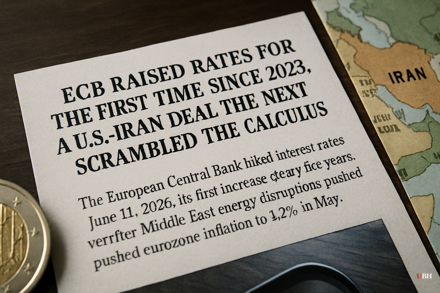 ECB Raised Rates for the First Time Since 2023. A U.S.-Iran Deal the Next Day Scrambled the Calculus.