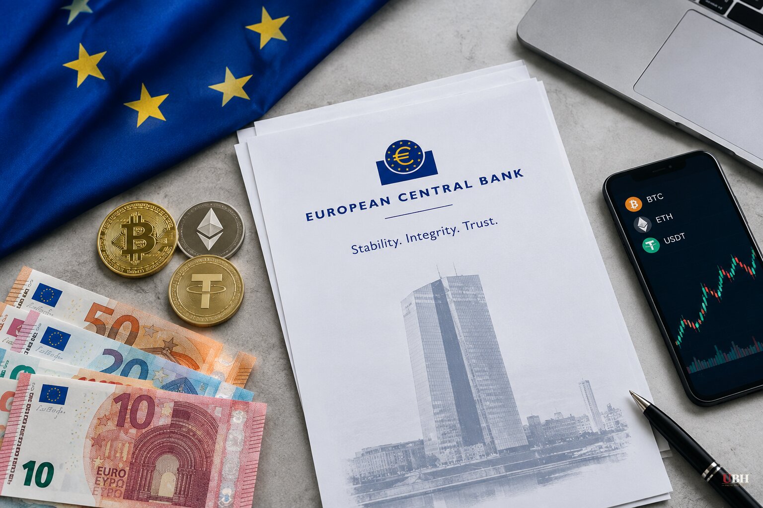 ECB Tells Brussels to Widen Stablecoin Interest Ban and Hand Frankfurt More Crypto Oversight