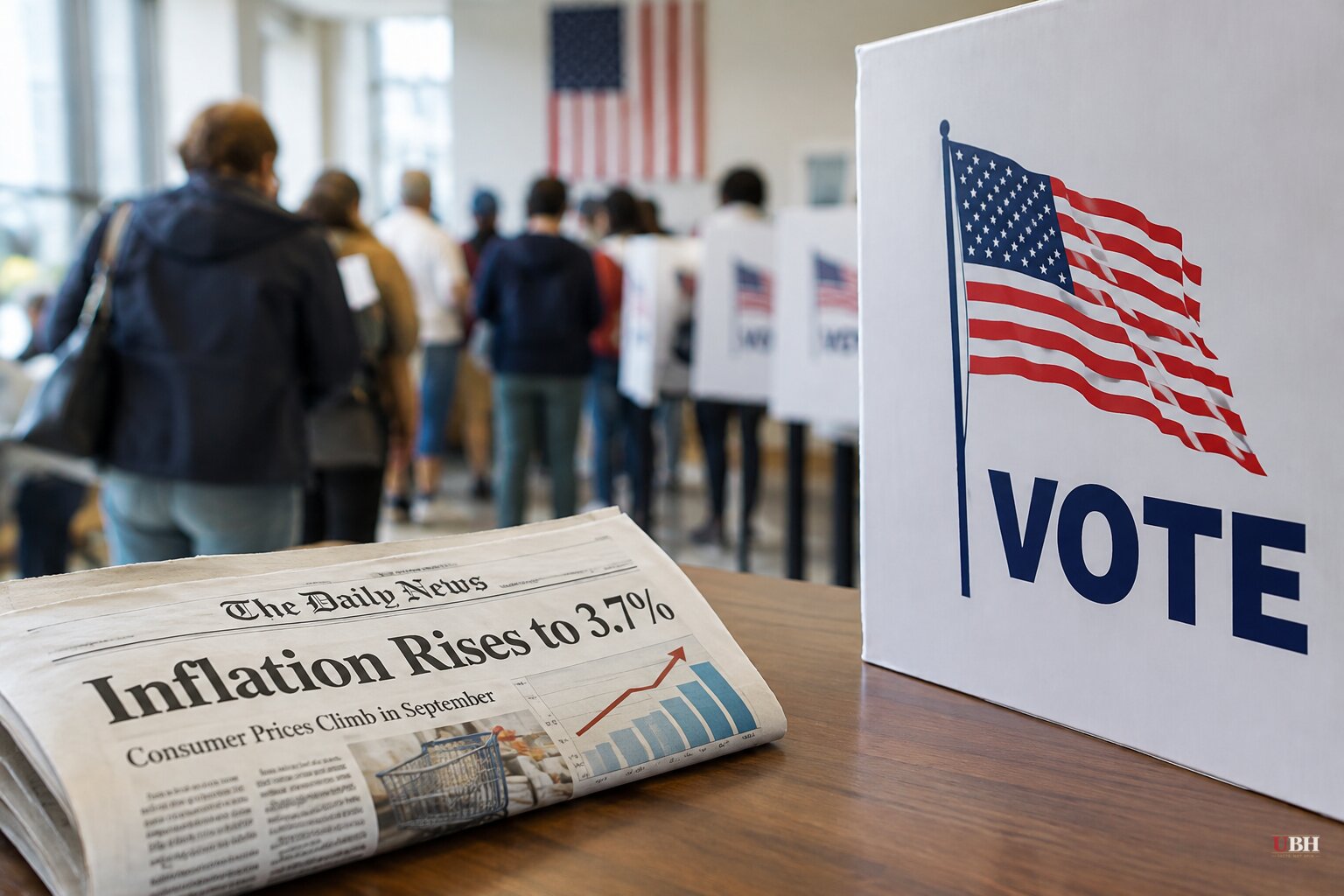 Economy Is the Top Midterm Issue for 84% of Voters as September Inflation Hits 3.7%
