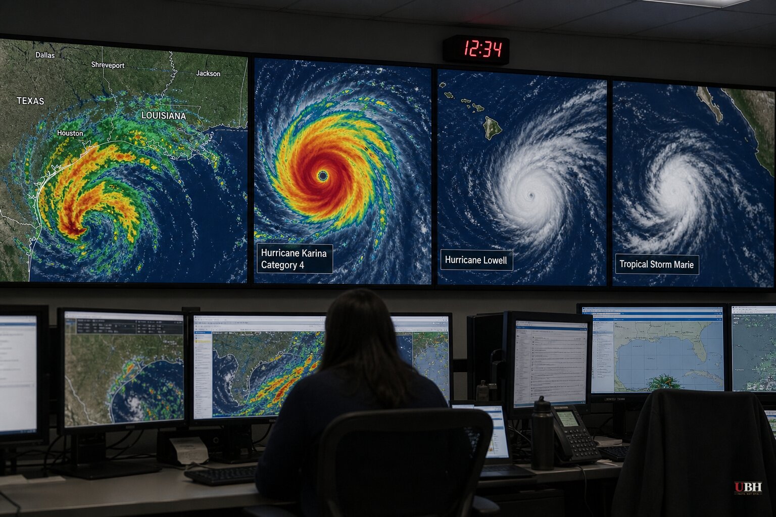 Edouard Hits Texas-Louisiana Coast as Four Named Storms Span Two Basins on the Same Day