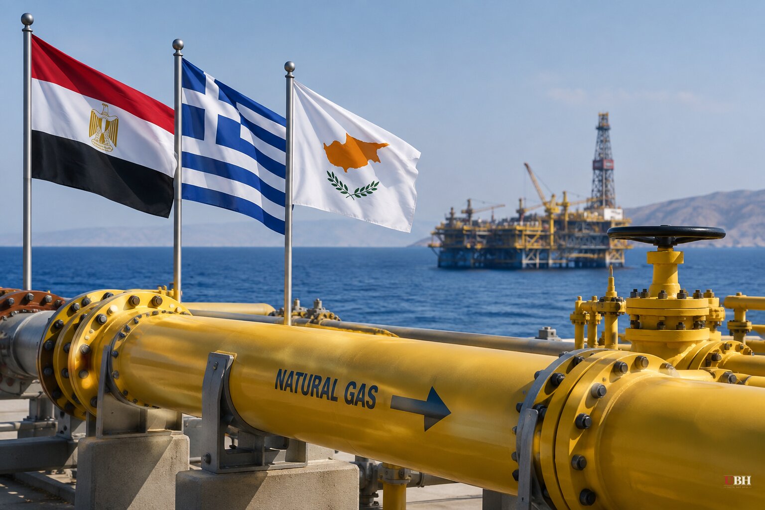 Egypt, Greece and Cyprus Reaffirm Plan to Route Cypriot Gas Through Egypt to Europe by 2028