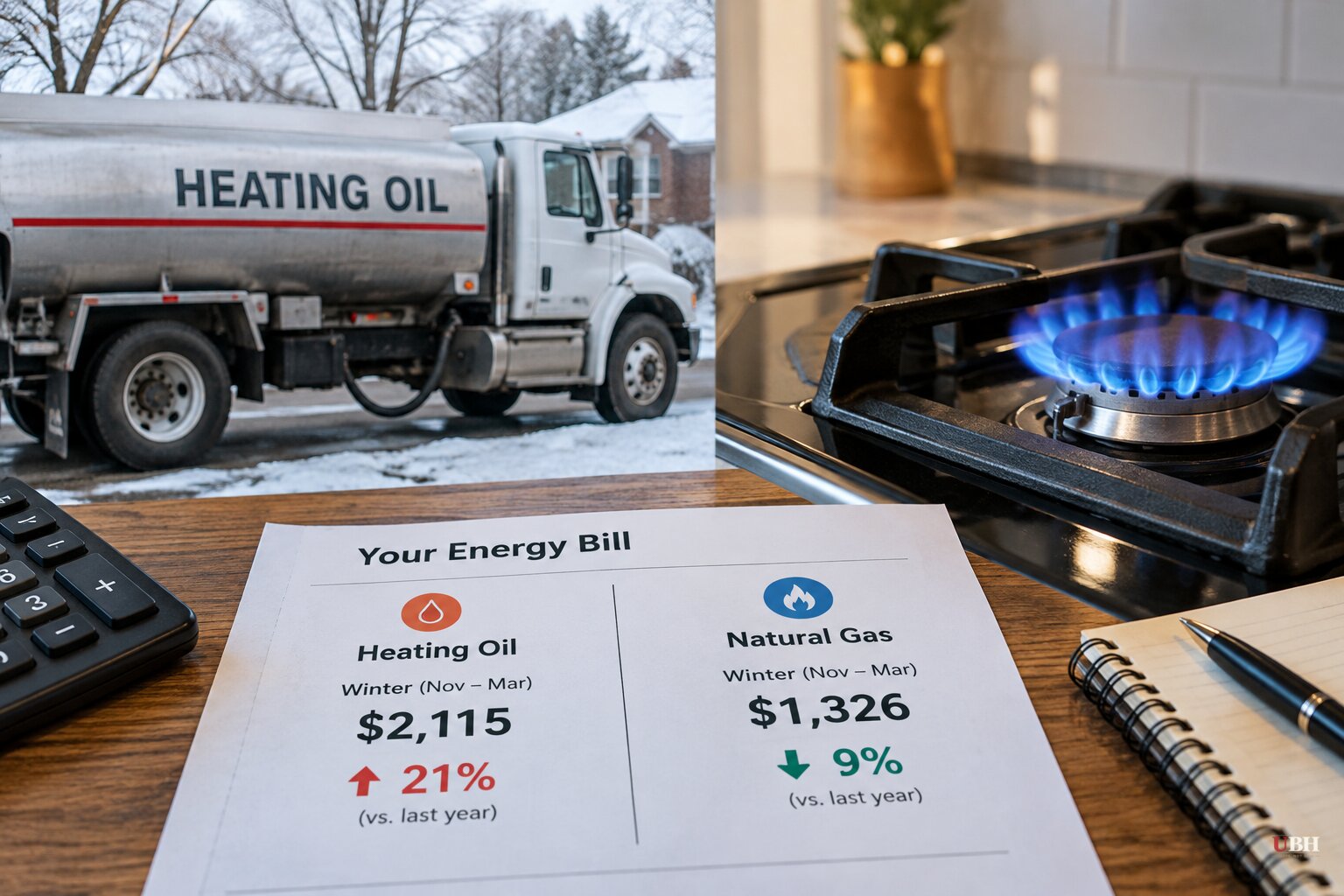 EIA: Heating Oil Bills Up 21% This Winter, Natural Gas Bills Down 9%
