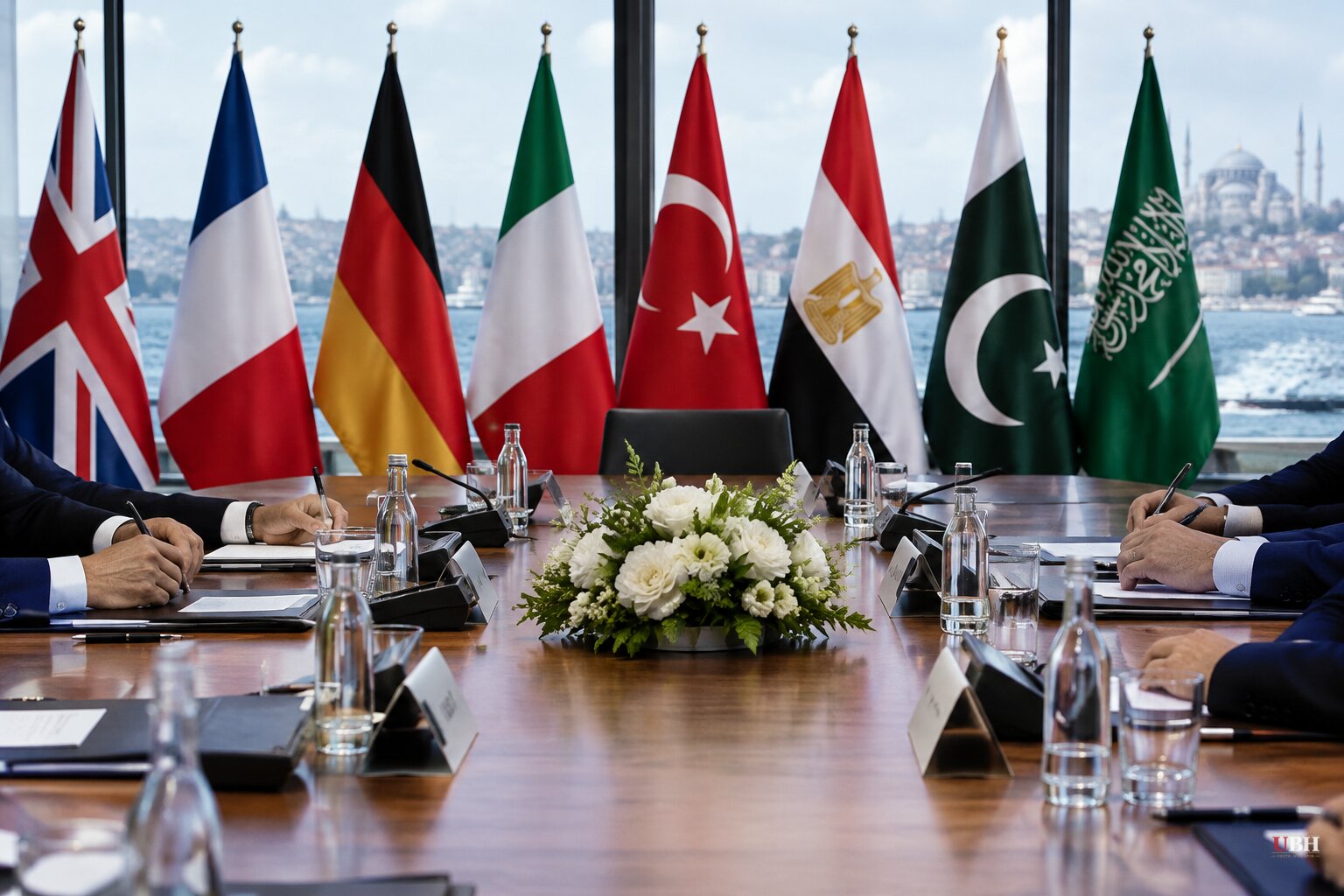 Eight Nations Meeting in Istanbul Urge US and Israel Not to Renew Iran Strikes as Brent Settles at $109.86
