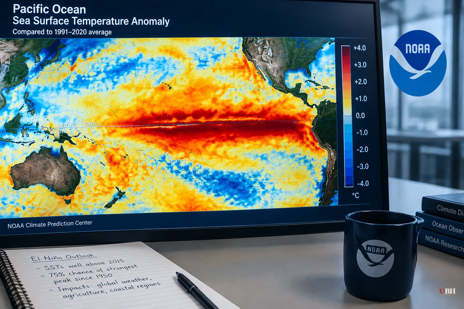 El Niño Surges Past 2015 Record, NOAA Gives 75% Odds of Historic Winter Peak
