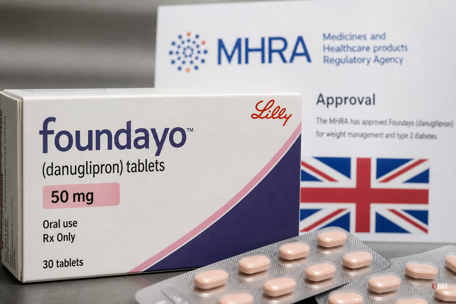 Eli Lilly's Weight-Loss Pill Foundayo Clears UK Approval, Two Months Behind Novo Nordisk's Wegovy Pill