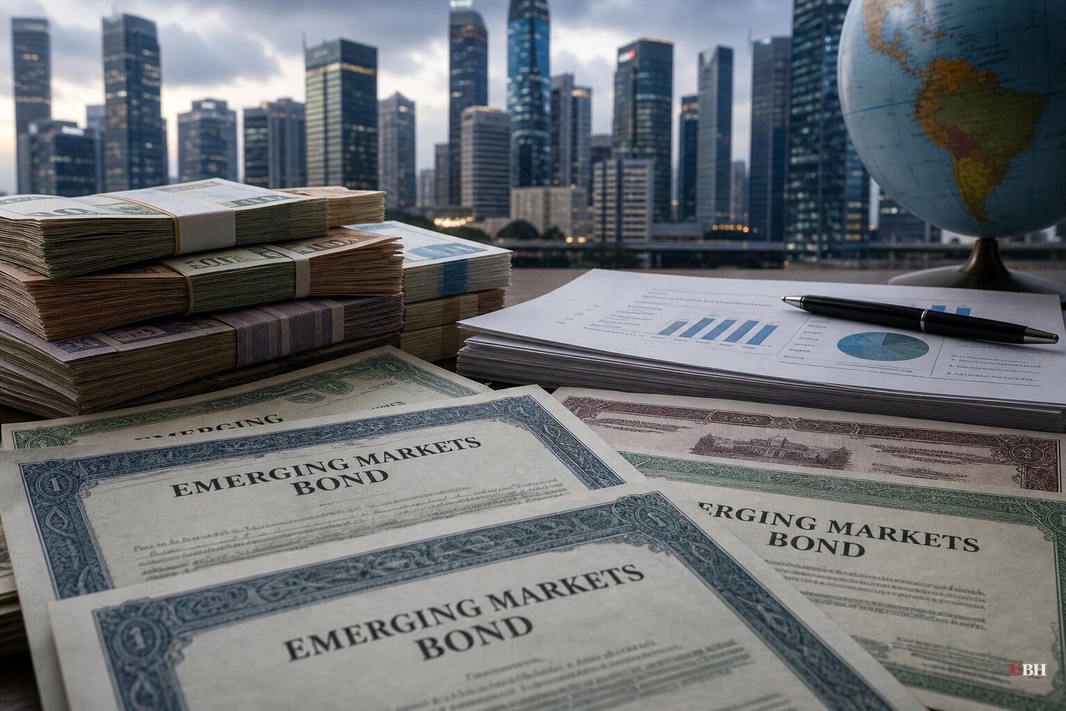 Emerging-Market Bonds Draw Record $214 Billion as JPMorgan and BlackRock Funds Rotate Away From US Treasuries
