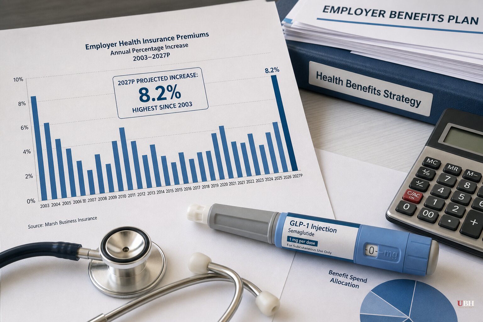 Employer Health Premiums Set to Rise 8.2% in 2027, the Most Since 2003, as Insurers Push Trillions Into Private Markets