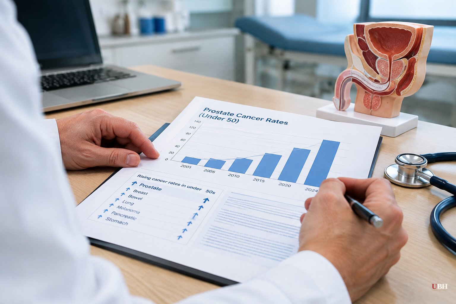 England's Under-50 Prostate Cancer Rate Has More Than Tripled Since 2001, World Cancer Research Fund Analysis Finds