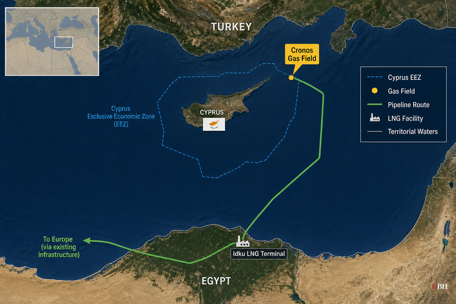 Eni and TotalEnergies Greenlight Cyprus' First Gas Project, Targeting 2028 Production