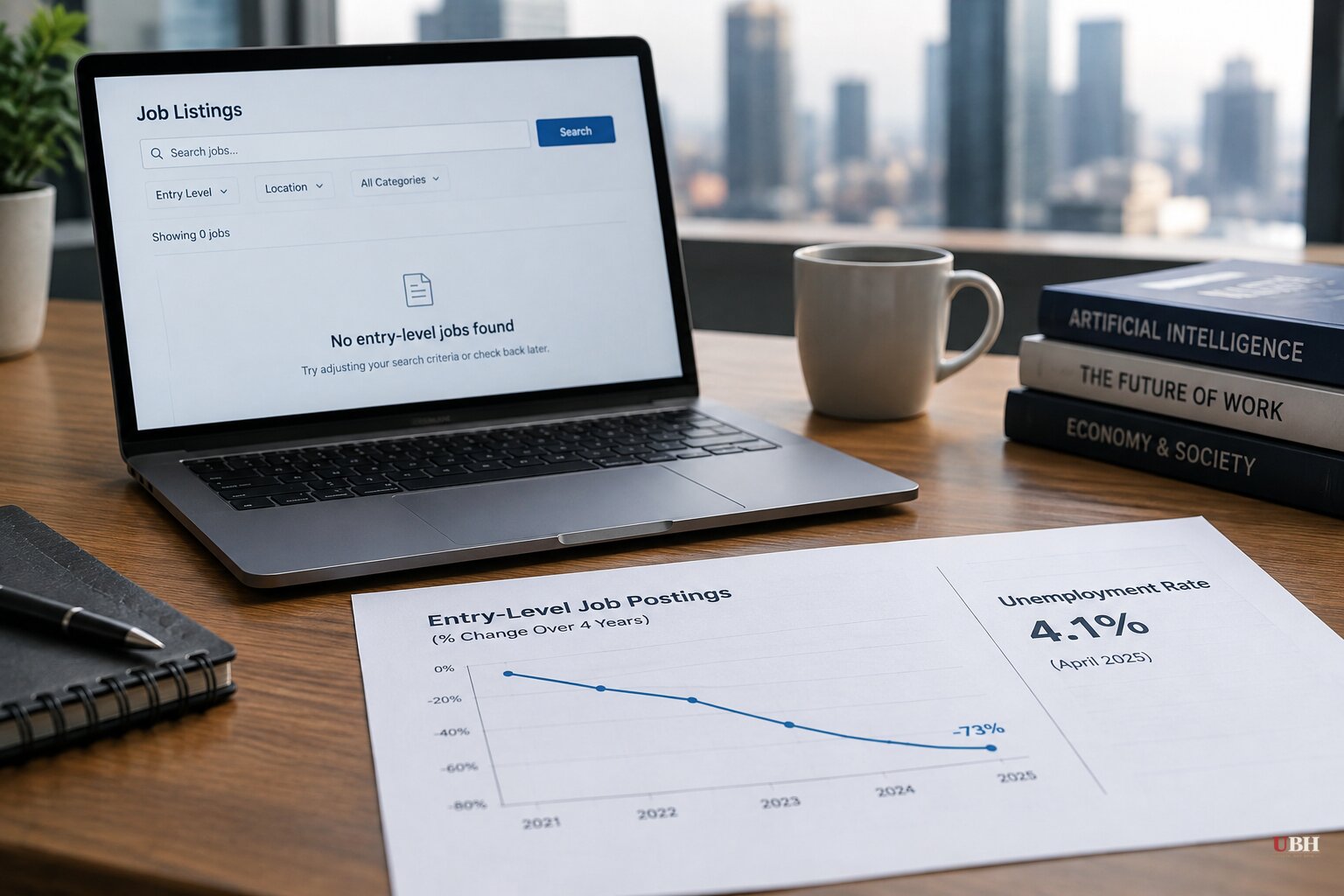 Entry-Level Job Postings Have Dropped 73% in Four Years, But Unemployment Still Sits at 4.1%, Harvard Review Finds