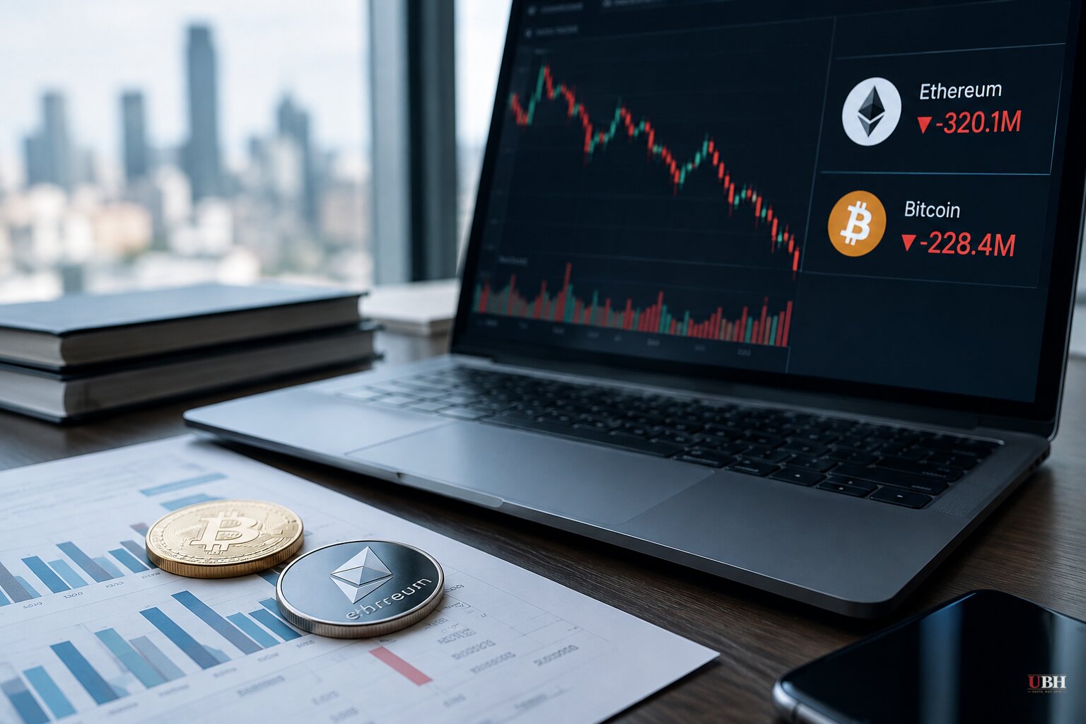 Ether ETFs Lost $320.1 Million Over the Week, Topping Bitcoin Funds' $228.4 Million, Farside Data Shows