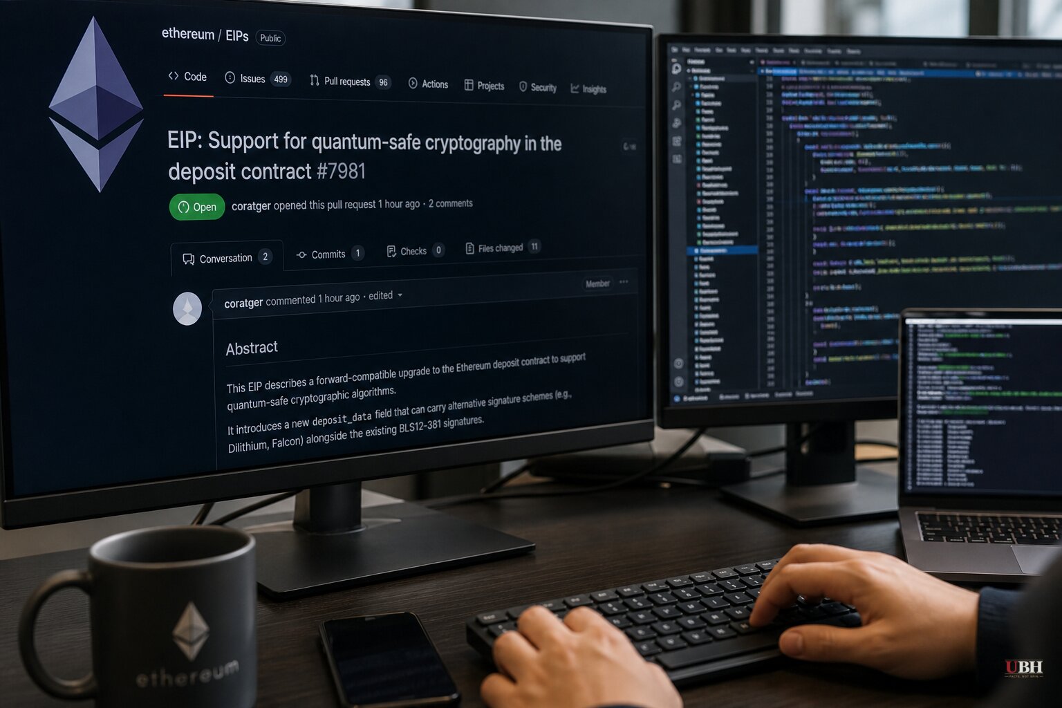 Ethereum Developers Draft Proposal to Quantum-Proof Staking Deposits, Still Just a GitHub Draft