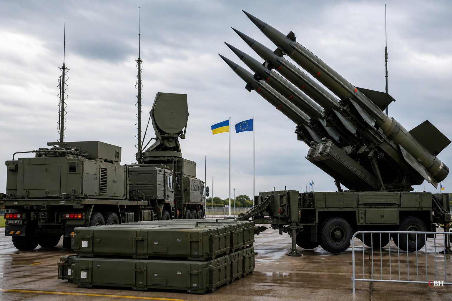 EU Approves 6.1 Billion Euros More for Ukraine Air Defense, Timed to Independence Day