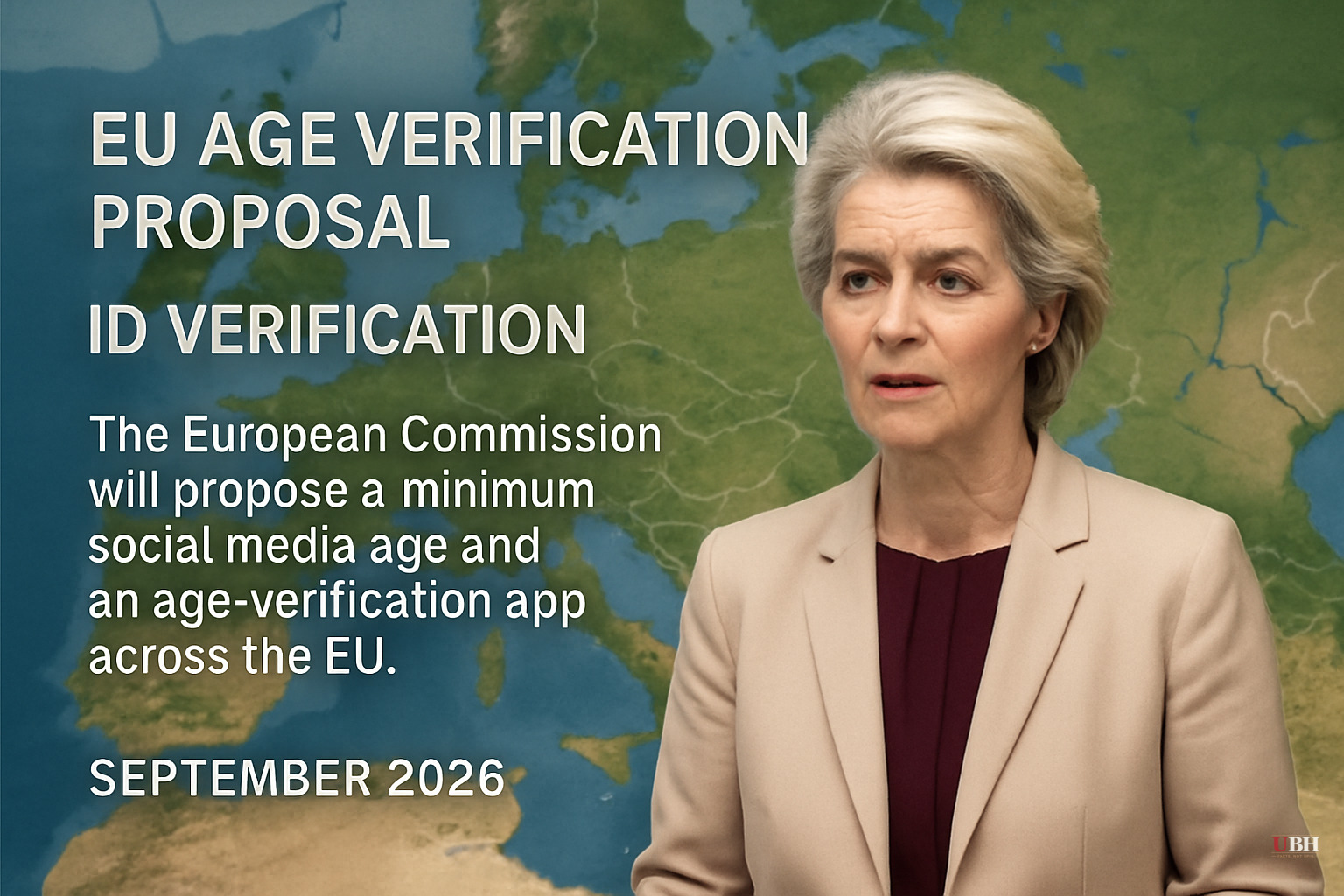 EU Commission President Says Bloc-Wide Social Media Age Minimum and ID Verification Proposal Coming After Summer