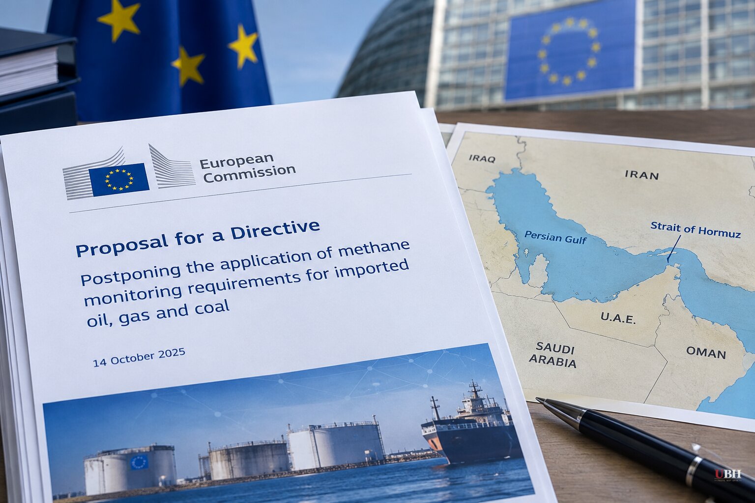 EU Commission Proposes One-Year Delay to Methane Rules for Imported Oil, Gas and Coal, Citing Hormuz Disruption