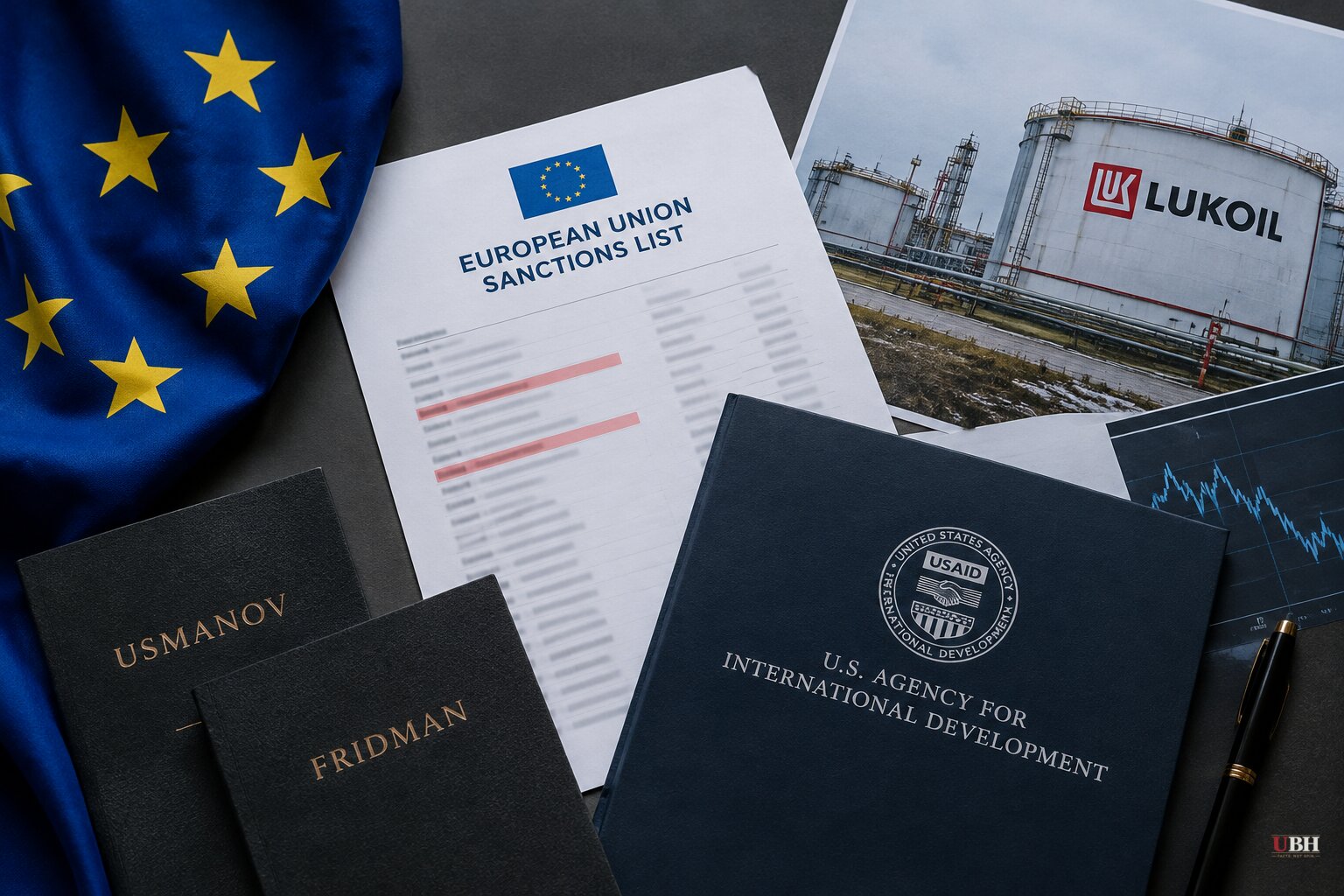 EU Delists Oligarchs Usmanov and Fridman as a US Development Agency Backs a Rival Bid for Sanctioned Lukoil's Assets