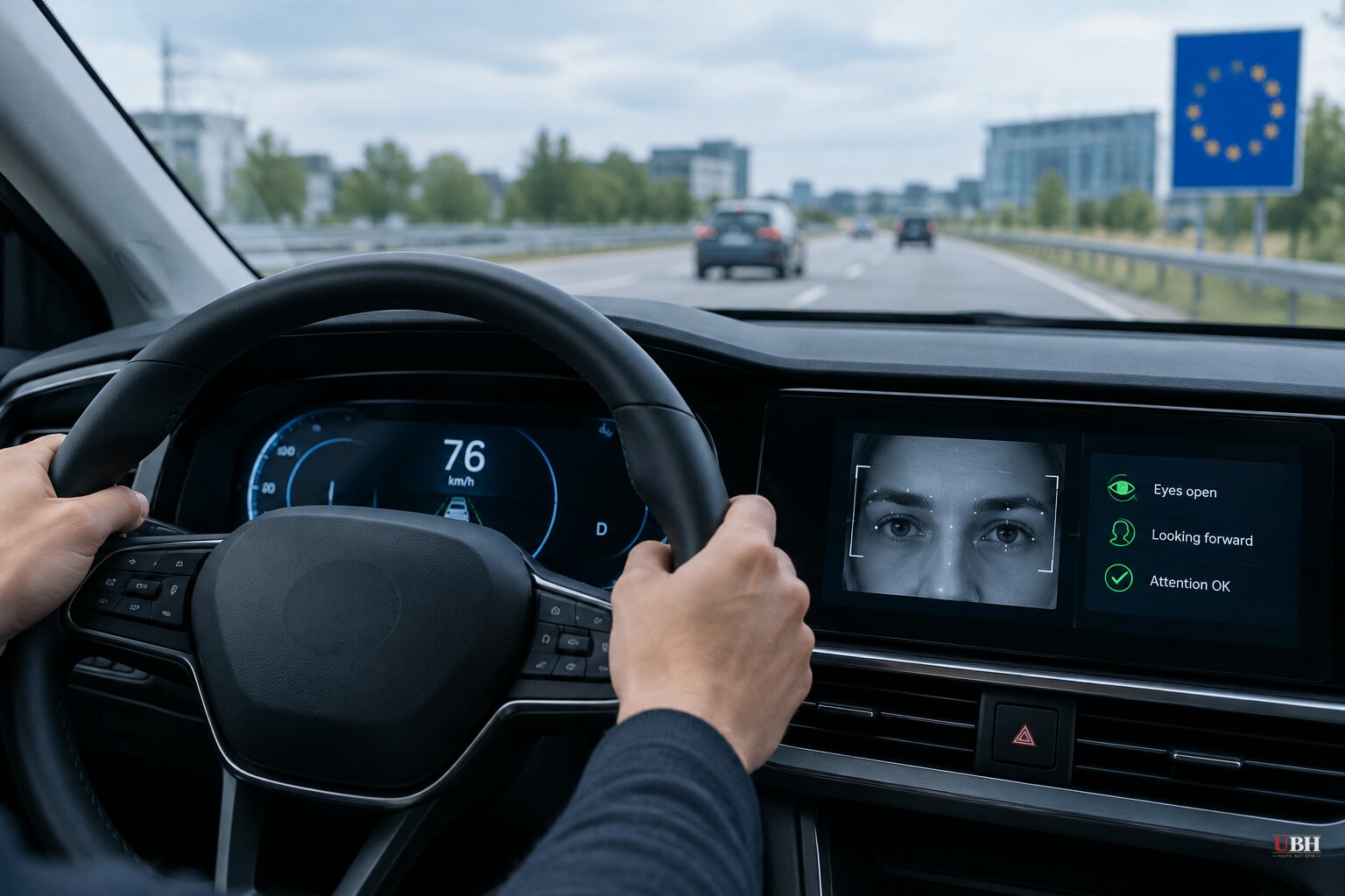 EU Now Requires Camera-Based Driver Monitoring in Every New Car. A U.S. Version With No Off Switch Could Follow