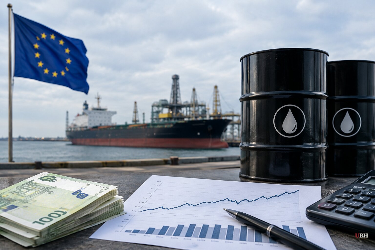 EU Paid €9.9 Billion More a Month for Oil in Q2 While Volumes Barely Moved