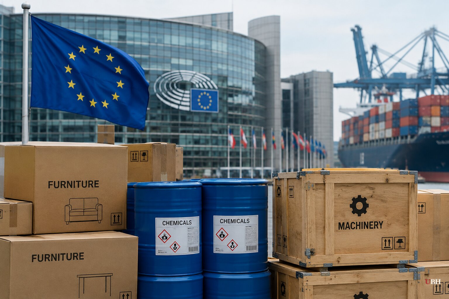 EU Preparing Safeguards on Chinese Chemicals, Furniture and Machinery, With Package Possible in Q1 2027