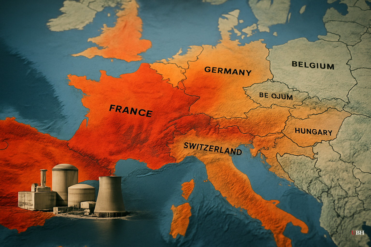 Europe's Record Heatwave Spreads North and East: Switzerland Shuts Nuclear Reactors, Death Toll Climbs in France and Spain