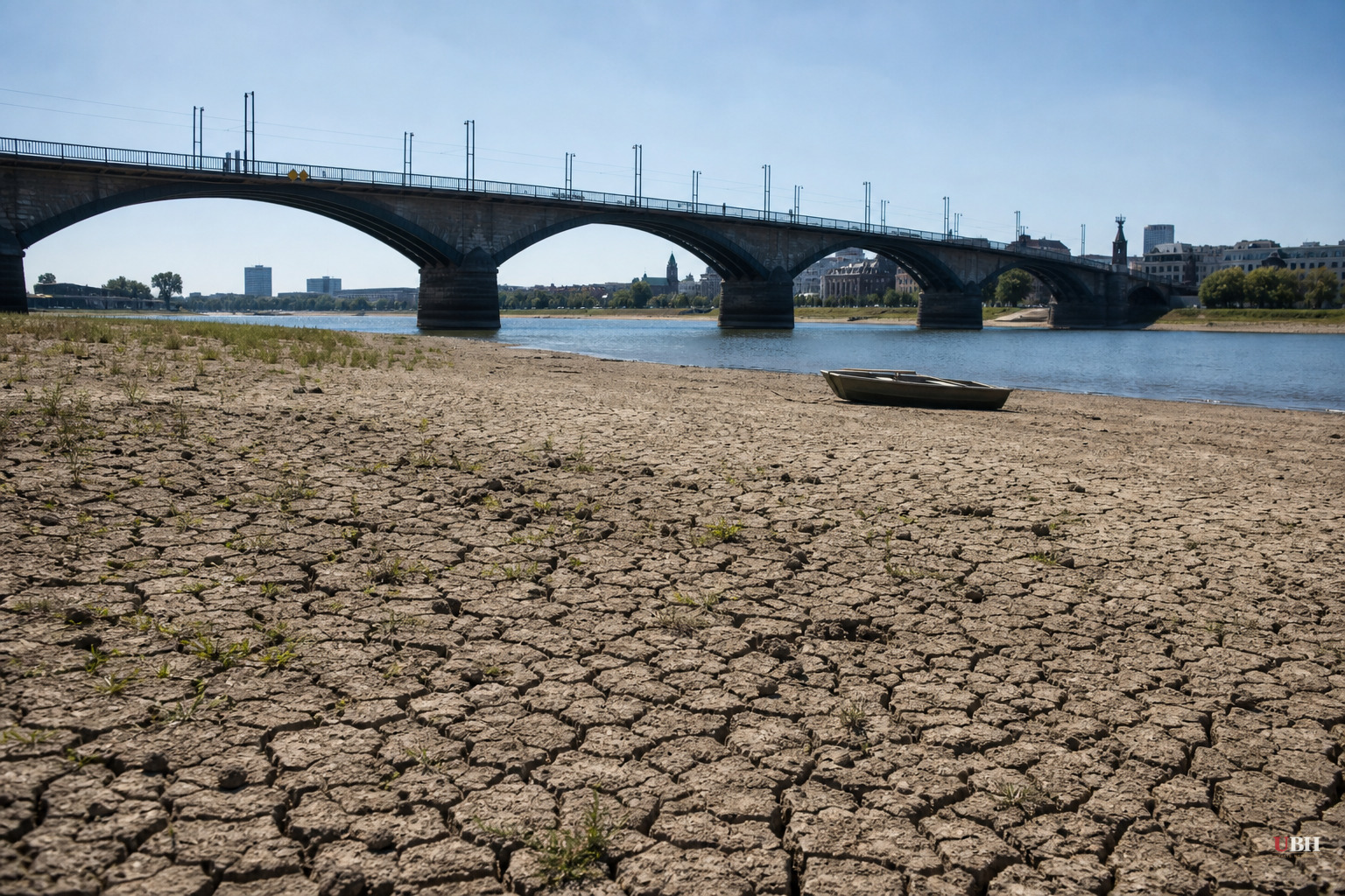 Europe's Rivers Hit Record Lows as Drought and Heat Wipe Out Crops From Netherlands to Bosnia