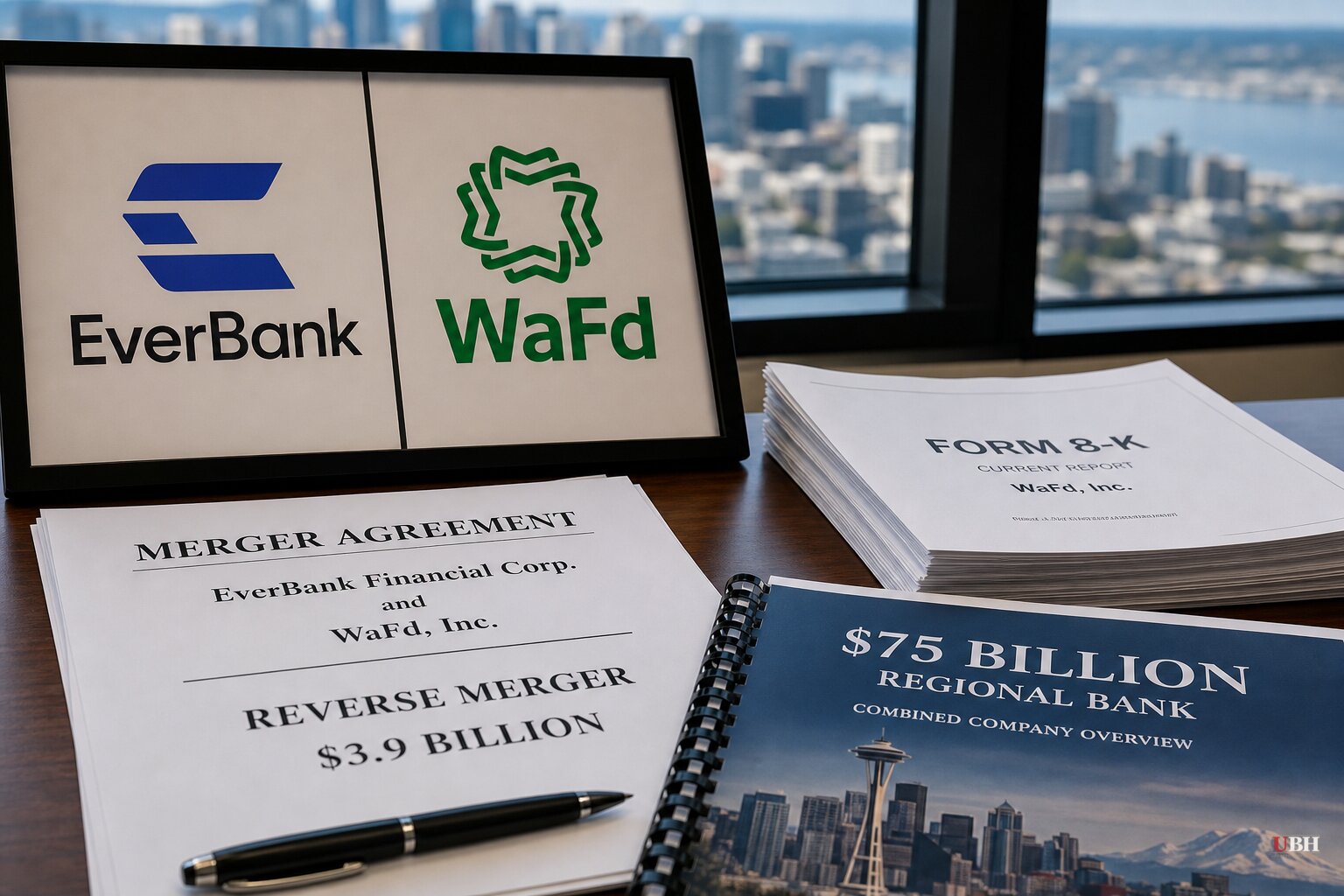 EverBank and WaFd Agree to $3.9 Billion Reverse Merger, Forming a $75 Billion Regional Bank