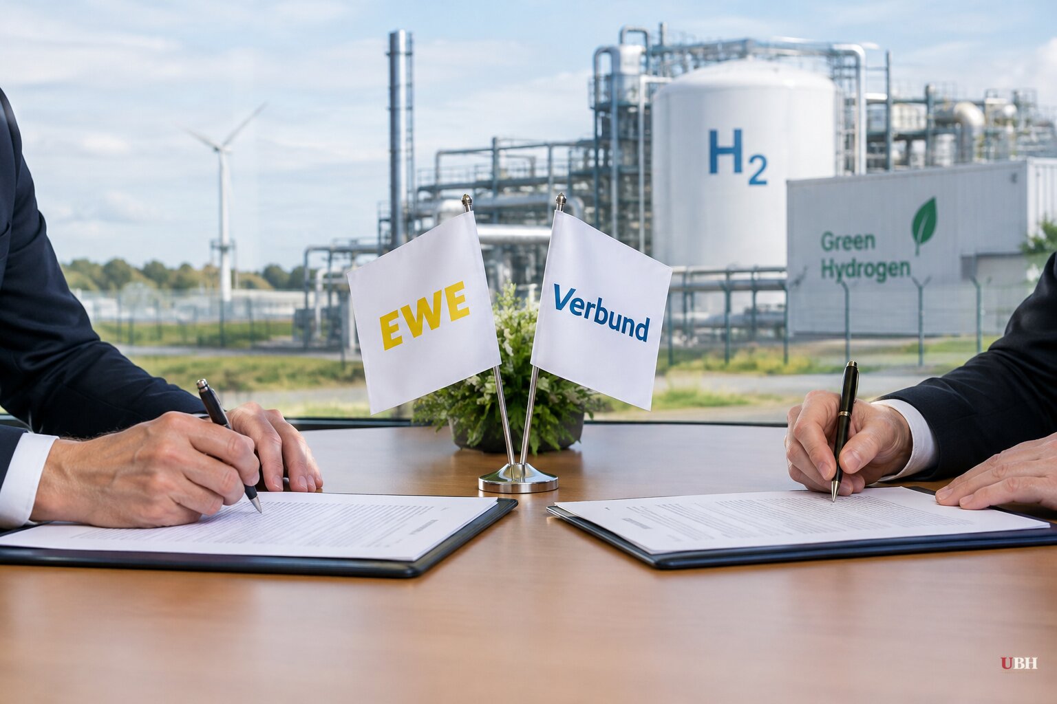 EWE and Verbund Form Joint Venture for 500 MW Hydrogen Plant in Nordenham, No Investment Decision Yet