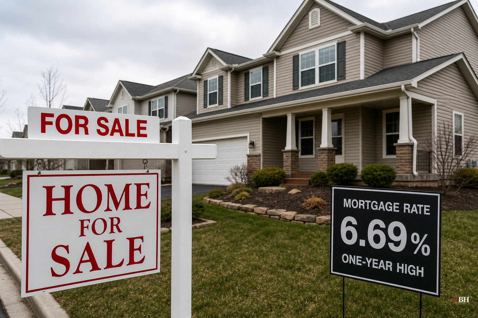 Existing Home Sales Fall 1.7% in July as Mortgage Rates Hit 6.69%, a One-Year High