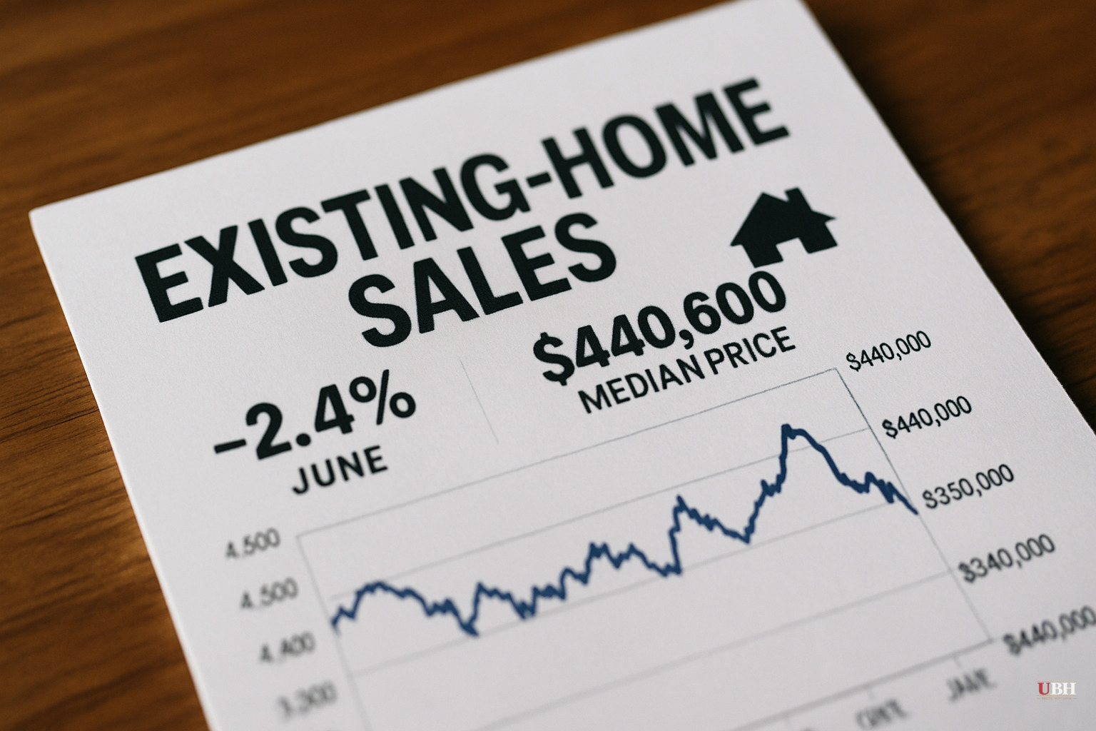 Existing Home Sales Fell 2.4% in June as Median Price Hit a Record $440,600