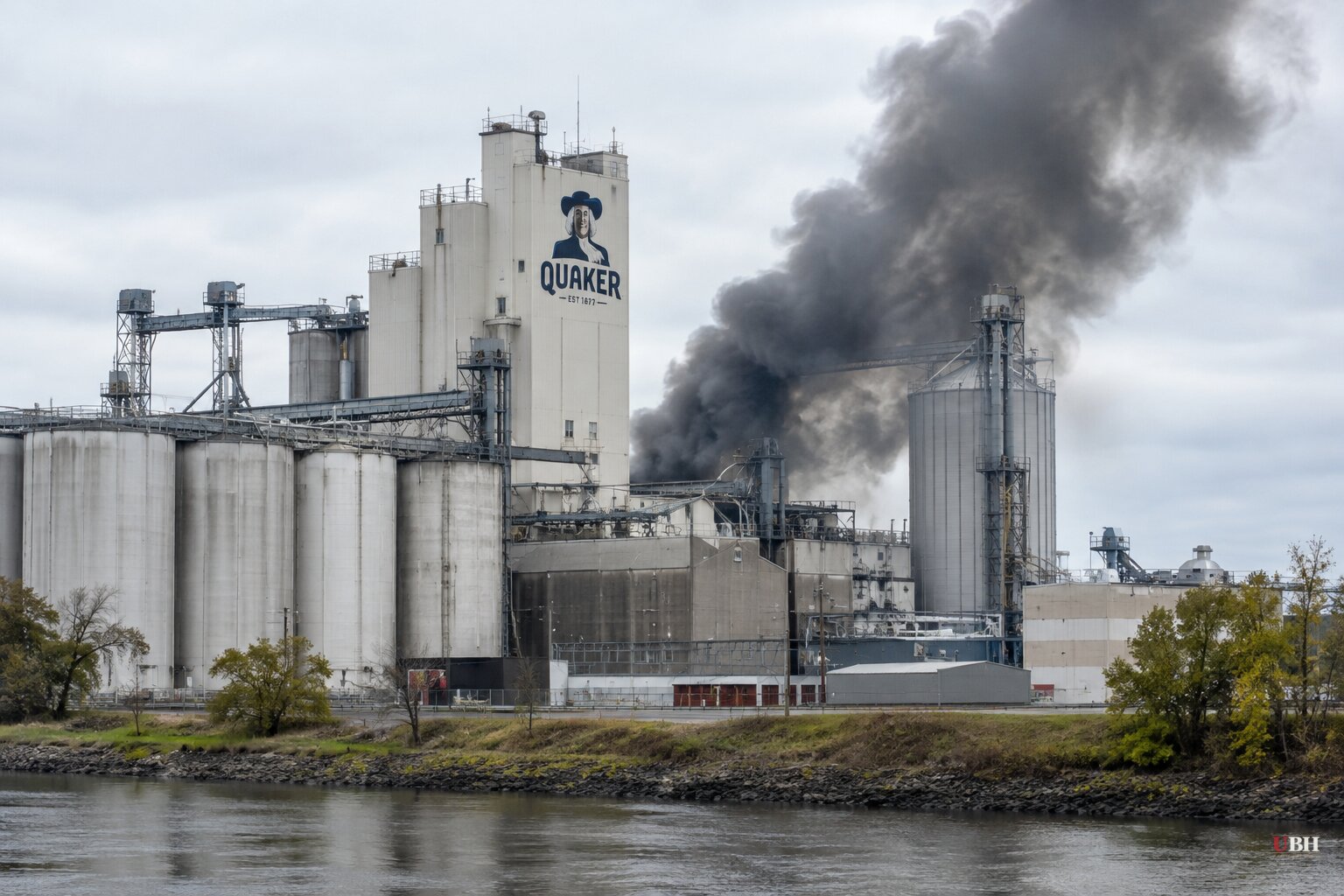 Explosion and Fire Hit Quaker Oats Plant in Cedar Rapids, Iowa; All Workers Accounted For