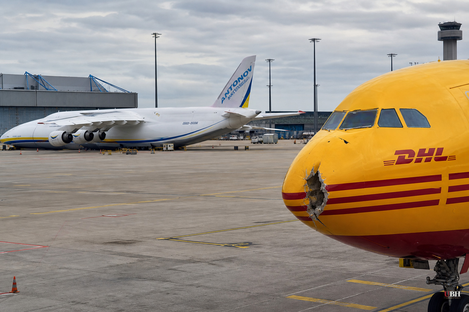 Explosive-Rigged Drone Found Next to Ukrainian Cargo Jet at German Airport, DHL Plane Hit in Midair