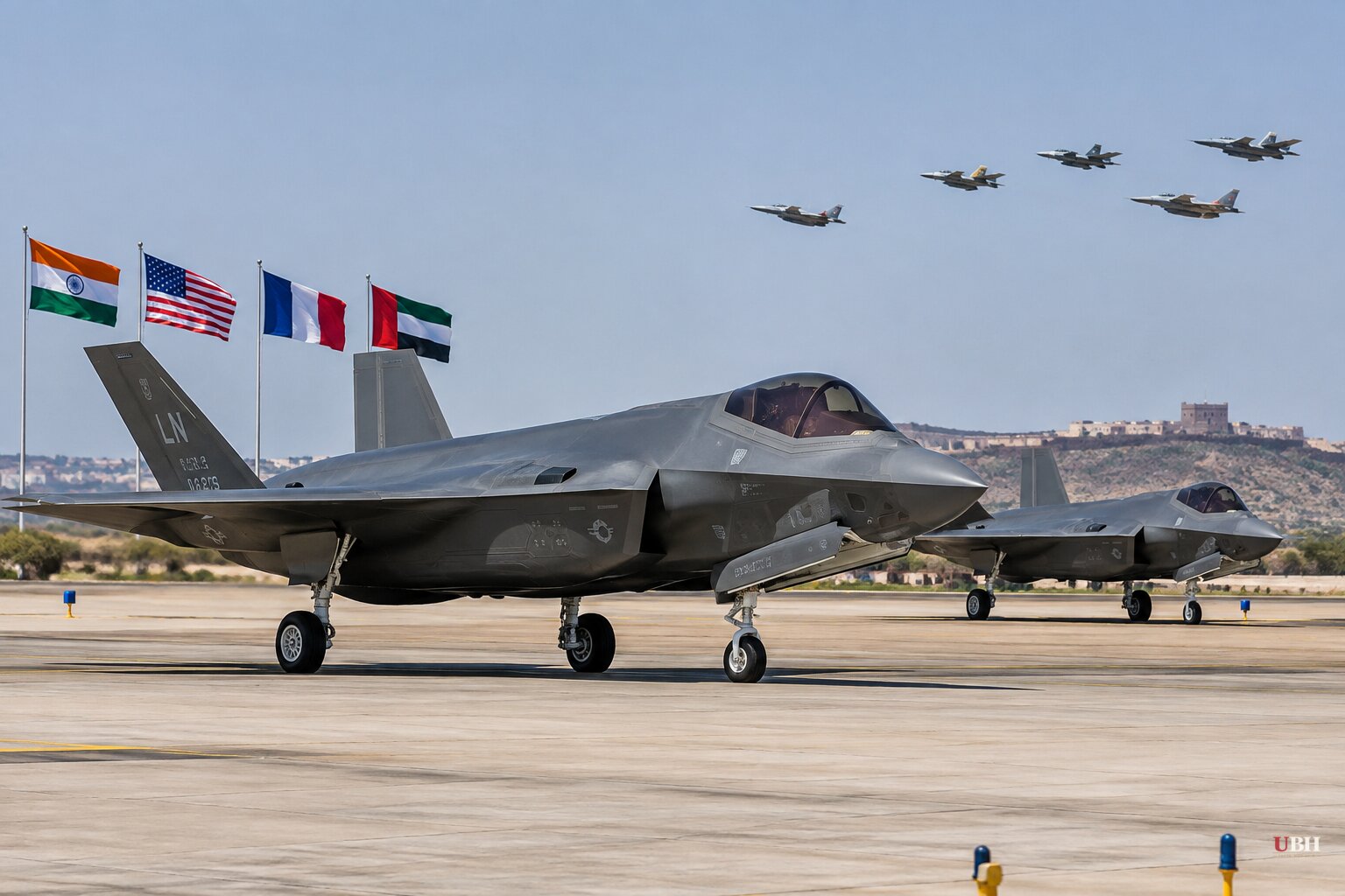 F-35 Stealth Jets Make Their Indian Combat-Drill Debut as 40 Nations Join Tarang Shakti in Jodhpur