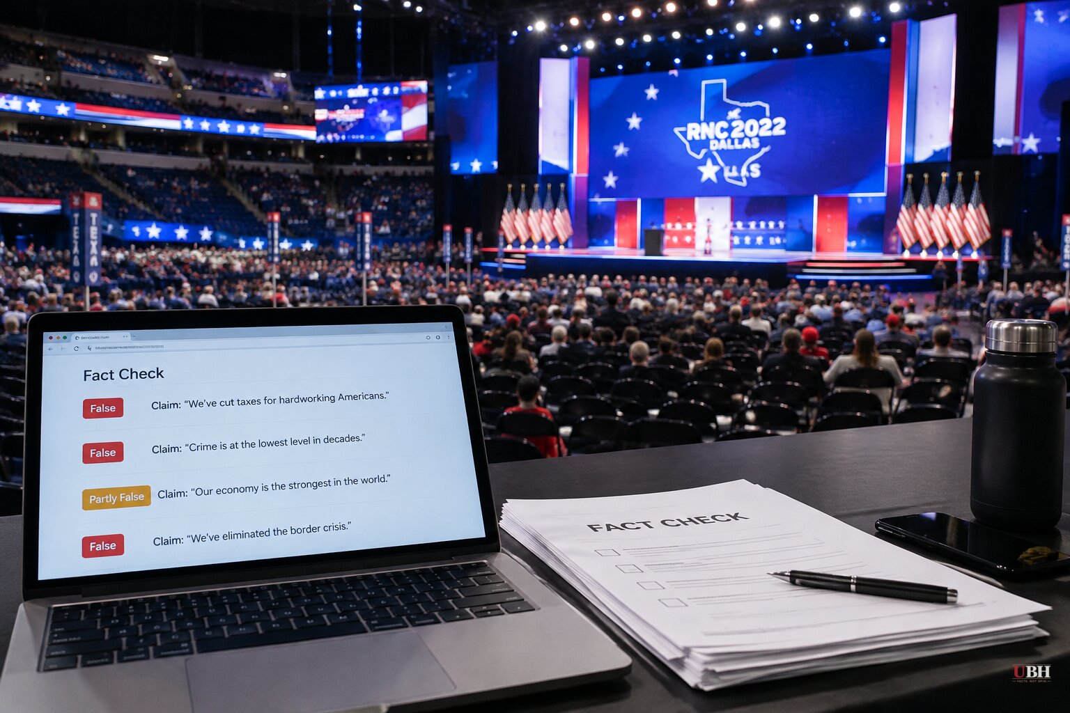 Fact-Checkers Flag Trump's Tax and Crime Claims From Dallas Convention as GOP Convention Fallout Continues