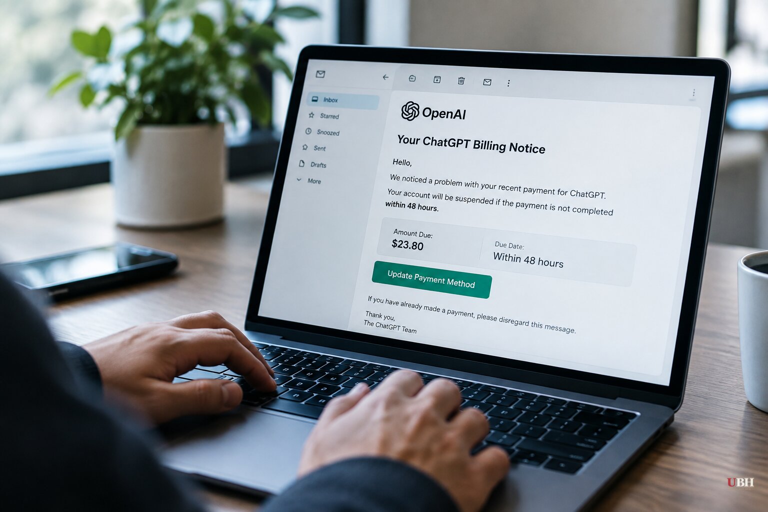 Fake ChatGPT Billing Emails Are Stealing Passwords Through a Google Redirect Trick