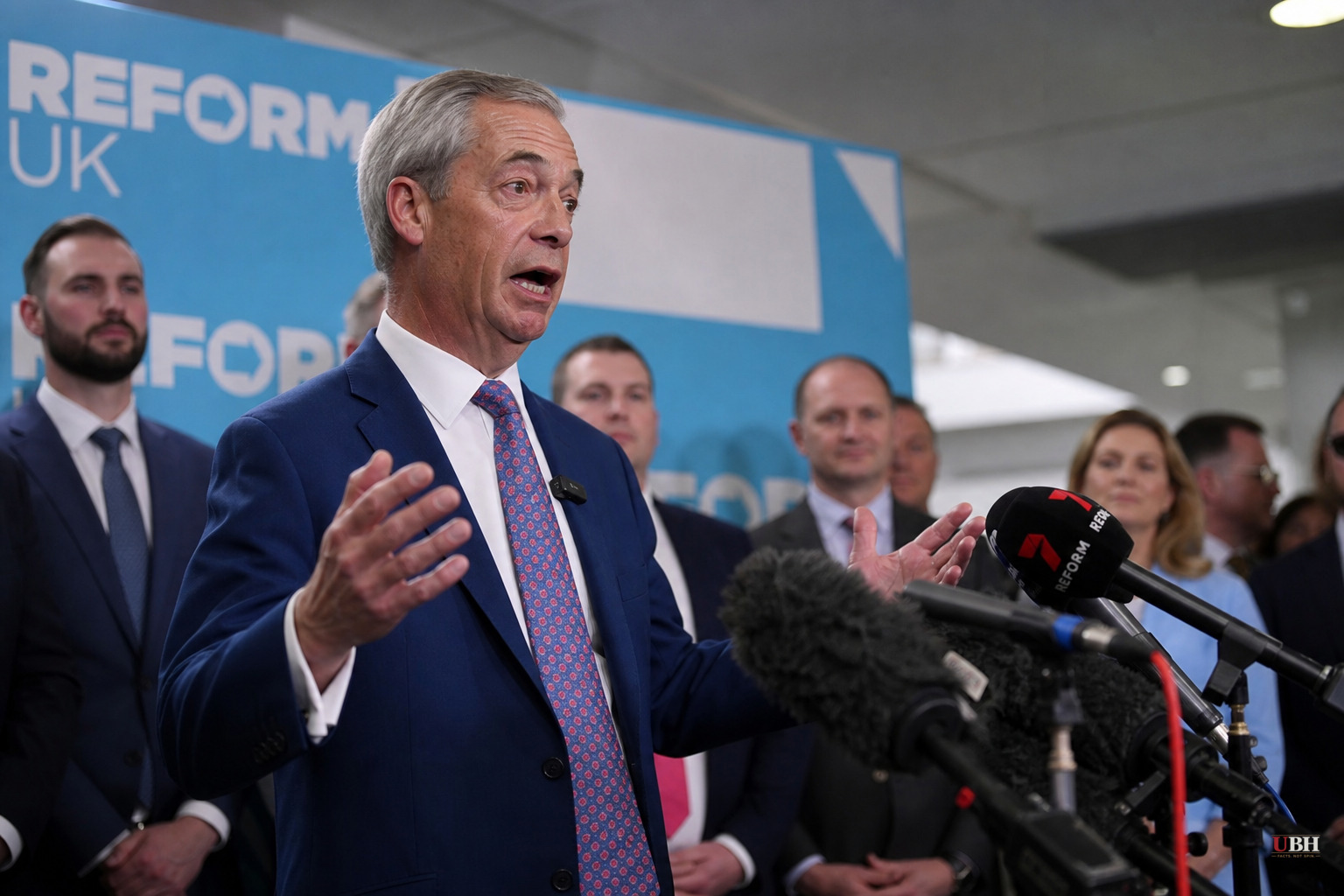 Farage Pitches El Salvador Prison Deal and 'Nightingale' Jails as Reform UK Attacks Early Release Policy