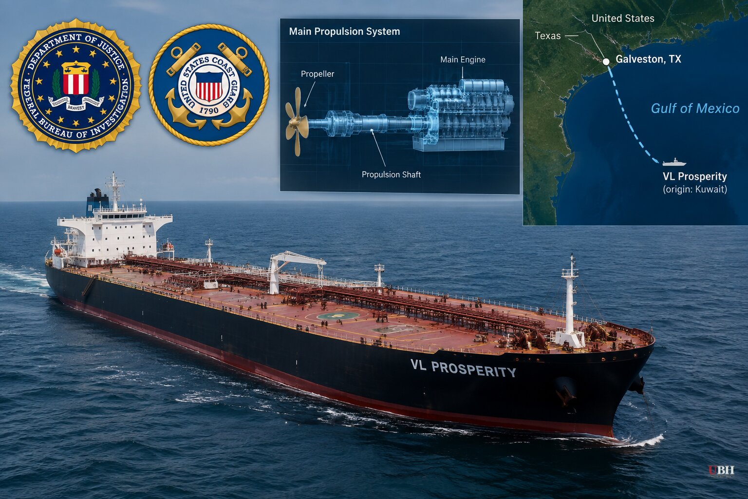 FBI and Coast Guard Confirm Hackers Breached Propulsion System on US-Bound Oil Supertanker