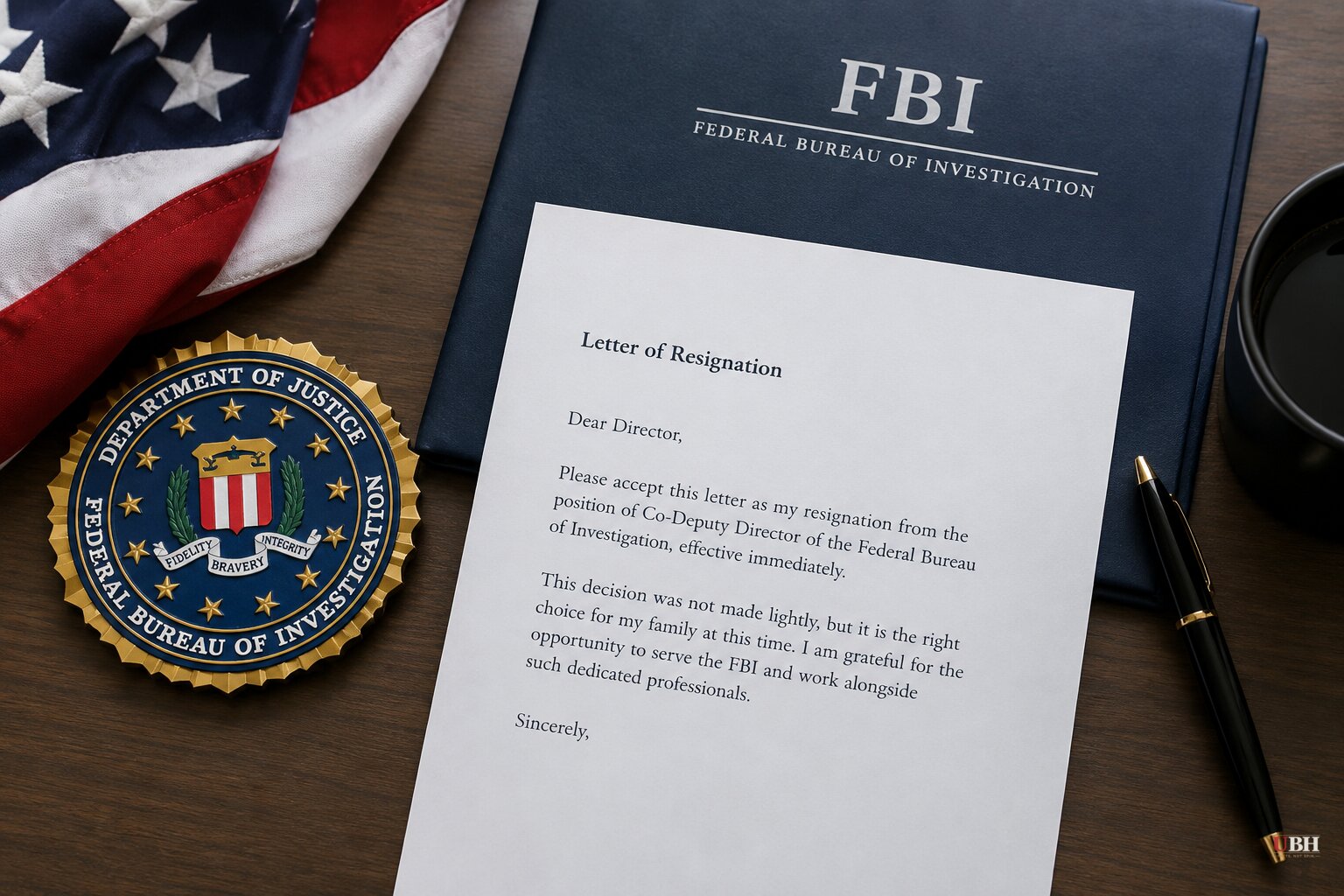 FBI Co-Deputy Director Andrew Bailey Resigns, Five Weeks Before Midterms