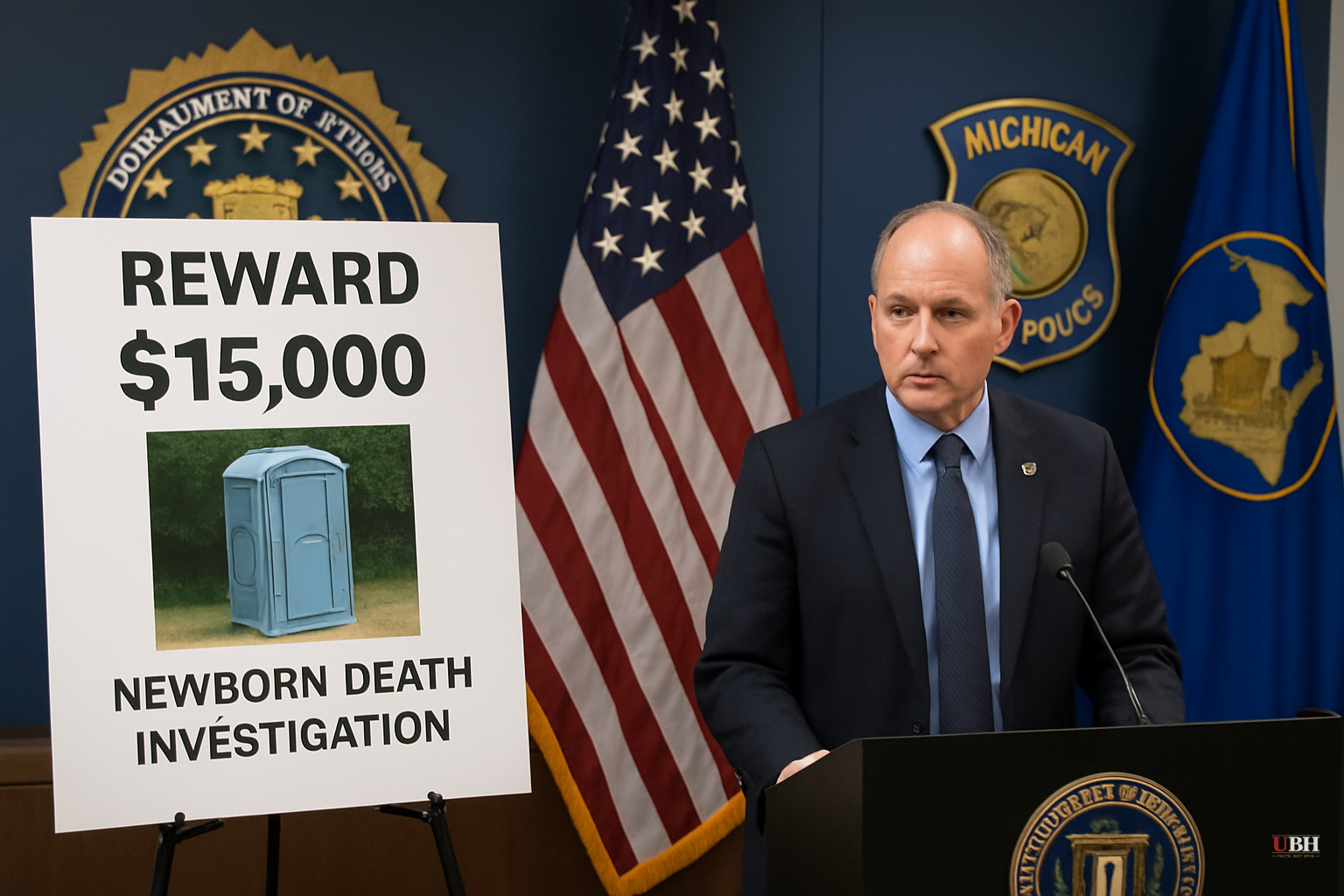 FBI Offers $15,000 Reward in Death of Newborn Found in Electric Forest Festival Porta-Potty