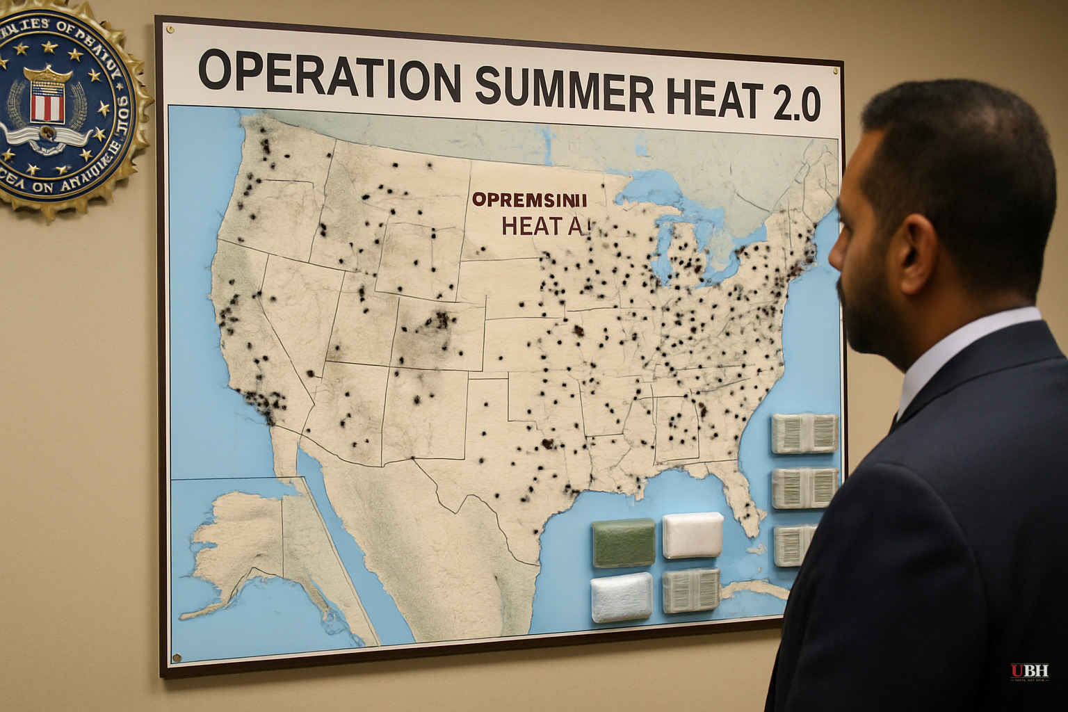 FBI's Operation Summer Heat 2.0 Reports 1,500 Arrests, 590 Kilos of Cocaine Seized at Halfway Mark